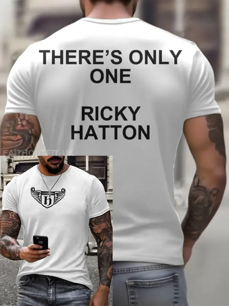 Men’s Boxing Lover Rip Hitman Legend Printed T-Shirt