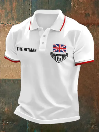 Men’s Hitman Boxing Lover Printed Casual Tops