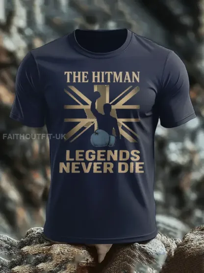 Men’s Hitman Boxing Lover Printed T-shirt