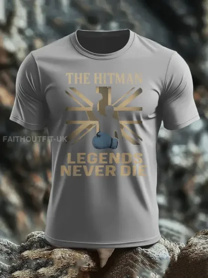Men’s Hitman Boxing Lover Printed T-shirt