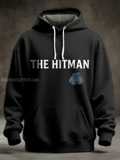Men’s Hitman Boxing Lover Printed Hoodie