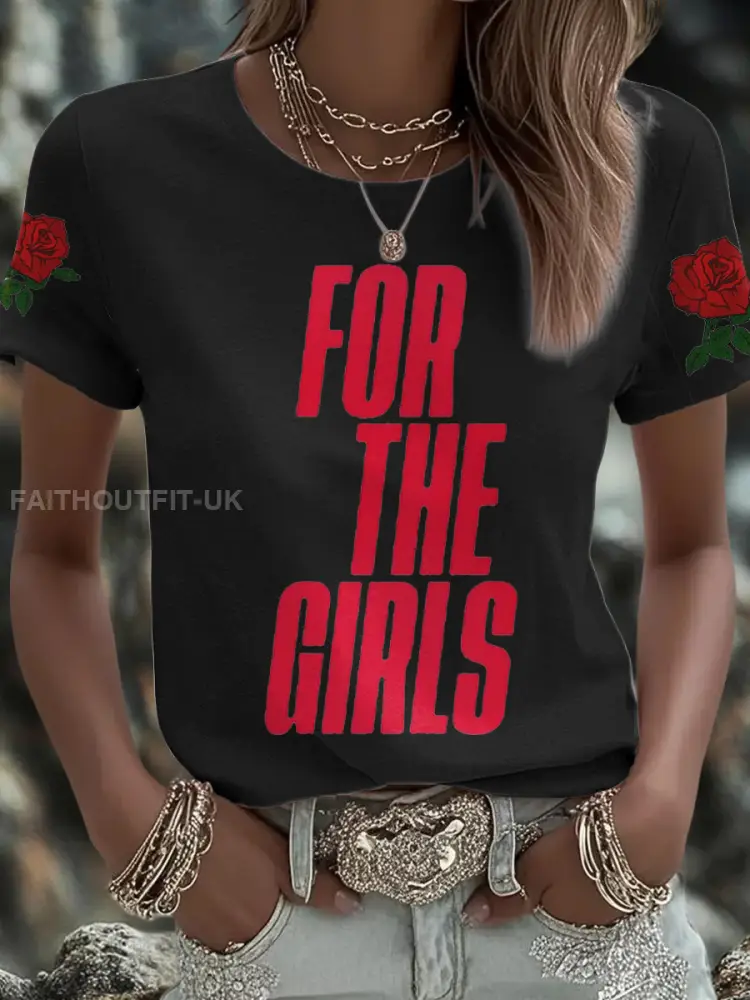 Women’s England Rugby Lover Printed T-Shirt