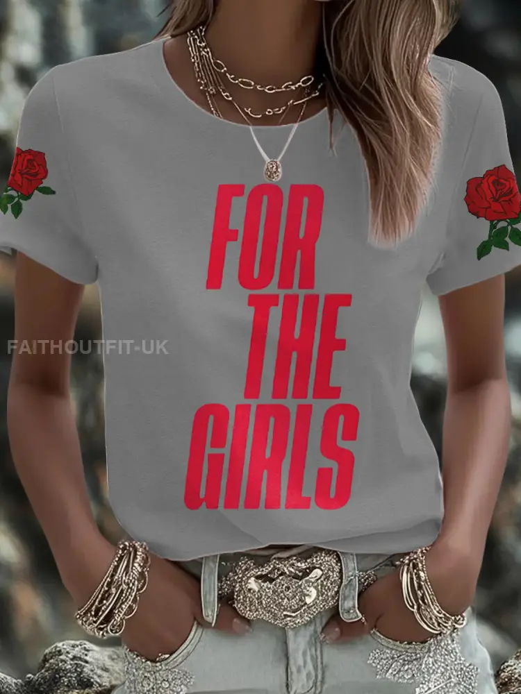 Women’s England Rugby Lover Printed T-Shirt