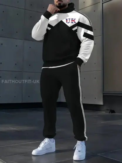 Men’s Casual Hoodie And Pants Set