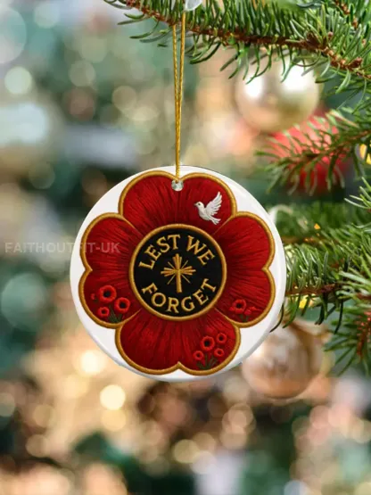Lest We Forget Ornament - As picture · ONE