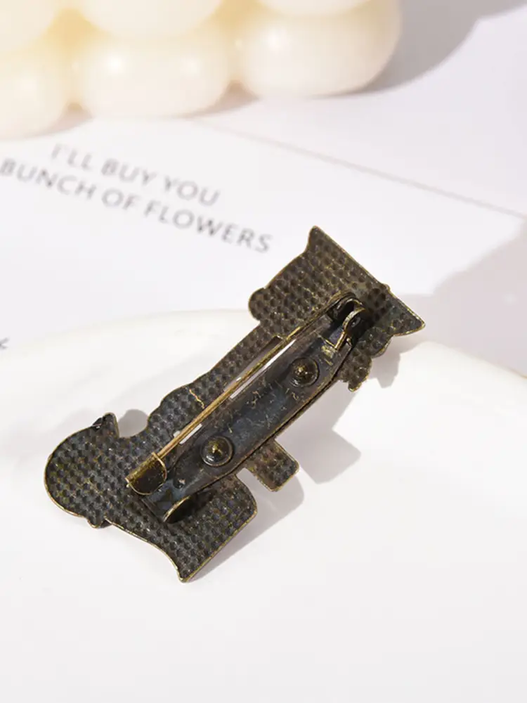 Unisex Remembrance Day Brooch - Bronze · ONE