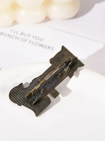 Unisex Remembrance Day Brooch - Bronze · ONE