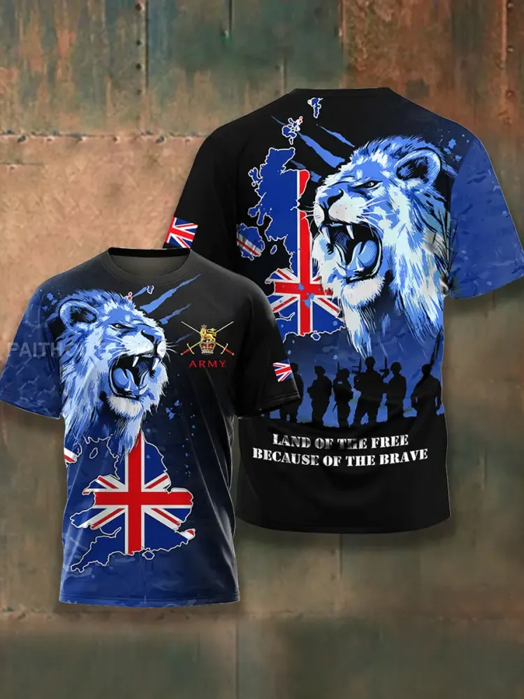 Men’s Remembrance Day Lest We Forget Short Sleeves T-shirt