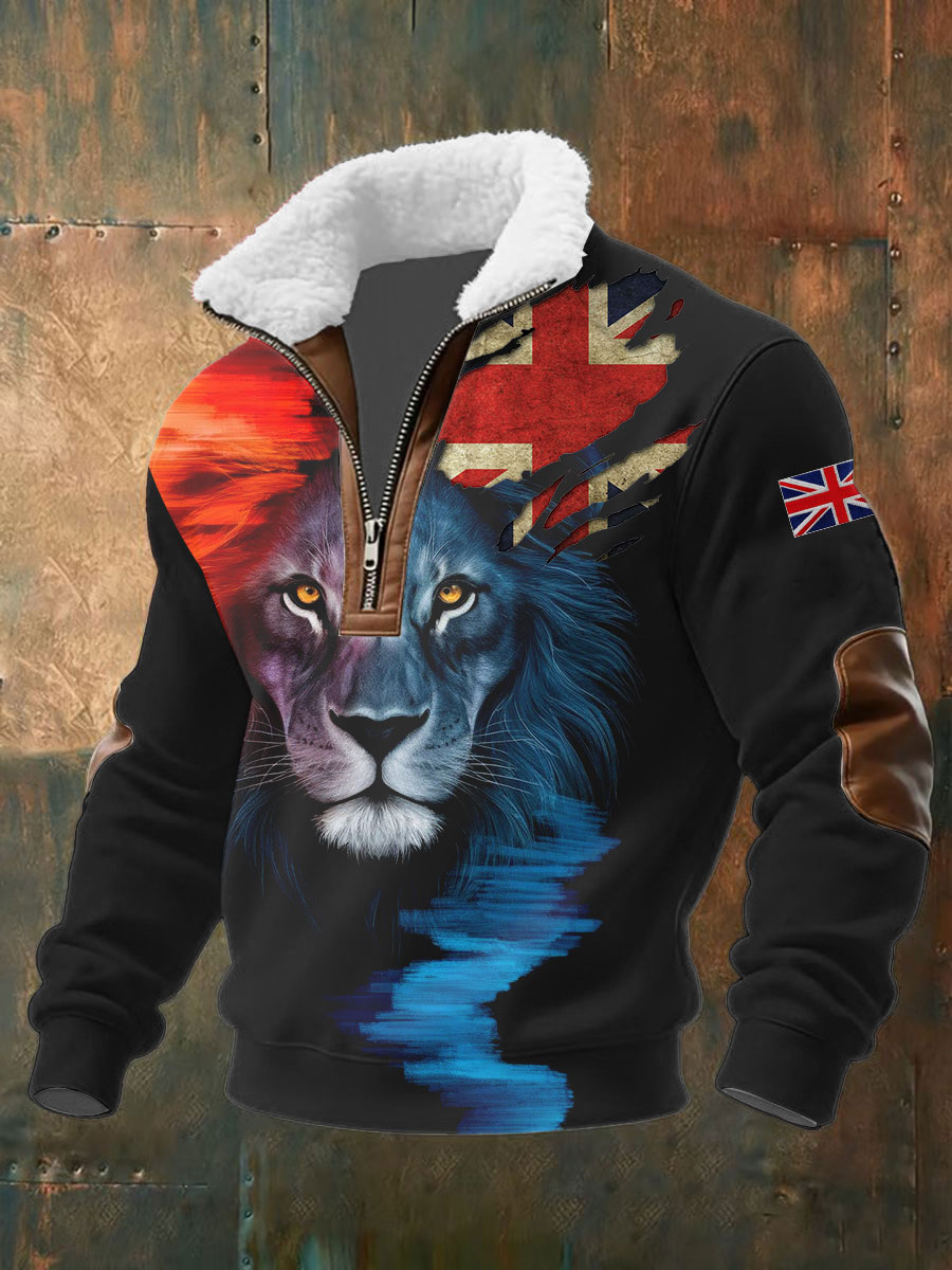 Burundi Roaring Lion Wearable Blanket Hoodie with National Flag Colors TS04
