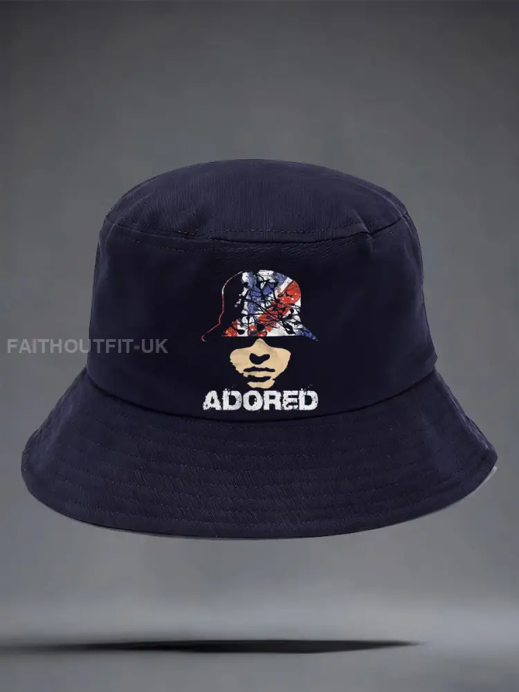 Unisex Adored Lemon Roses Music Lover Printed Hat