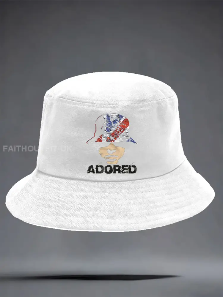 Unisex Adored Lemon Roses Music Lover Printed Hat