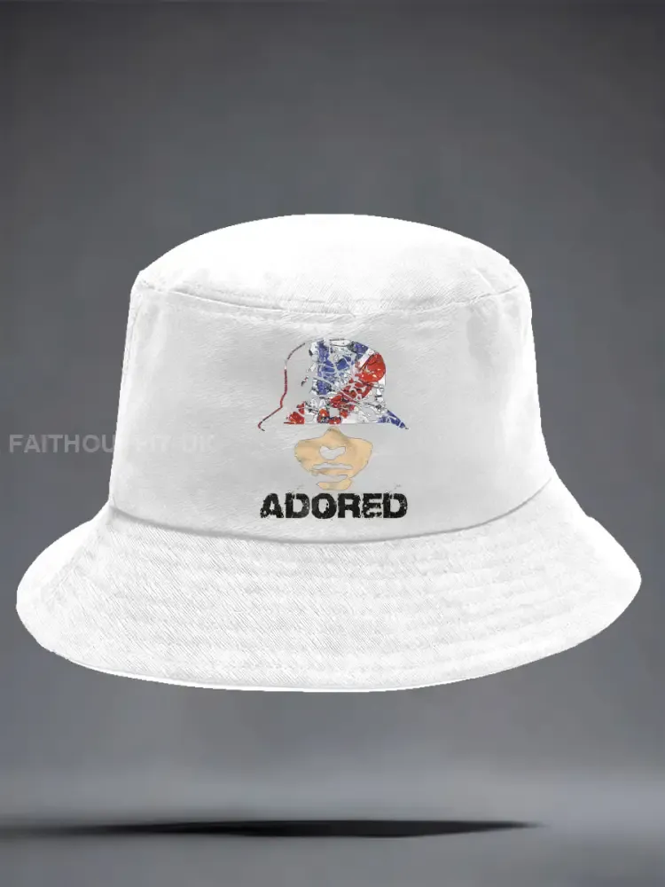 Unisex Adored Lemon Roses Music Lover Printed Hat