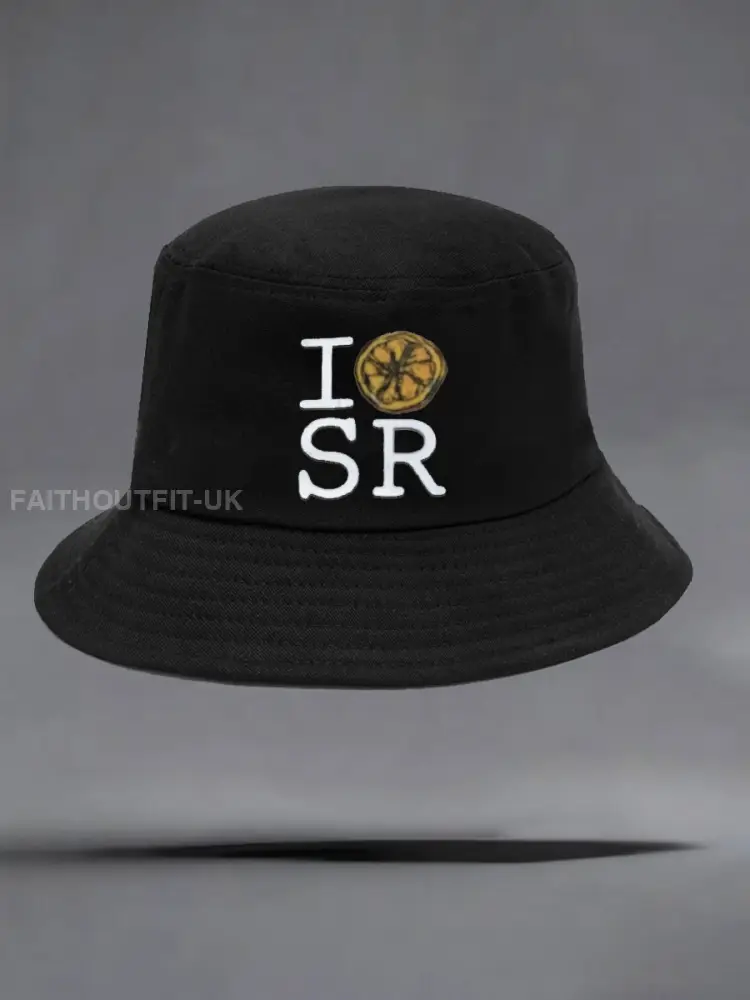 Unisex Lemon Roses Music Lover Print Hat