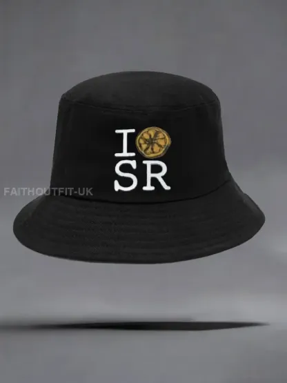 Unisex Lemon Roses Music Lover Print Hat