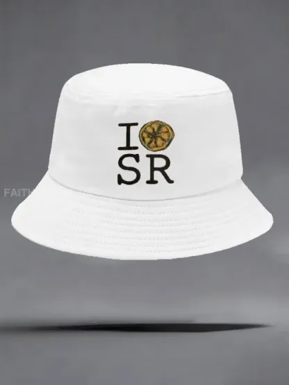 Unisex Lemon Roses Music Lover Print Hat