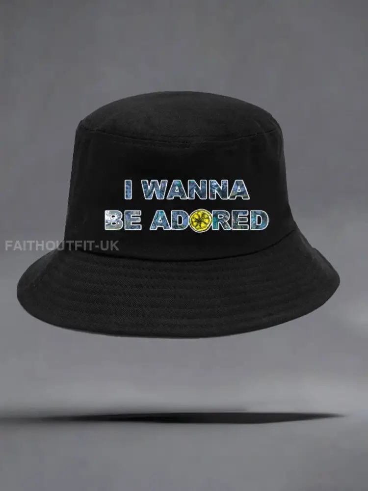 Unisex Lemon Roses Music Lover Print Hat