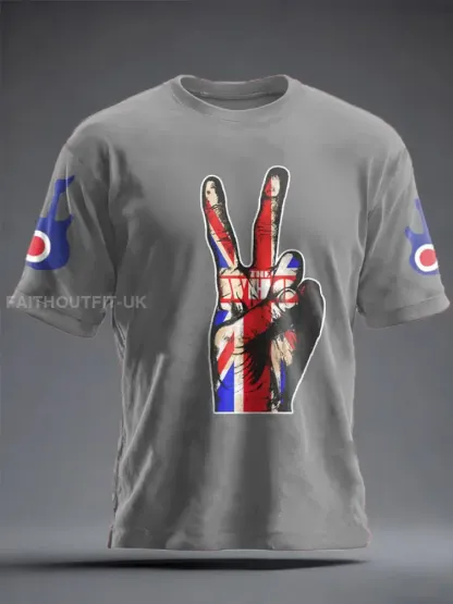 Unisex UK Band Music Lover Printed T-shirt