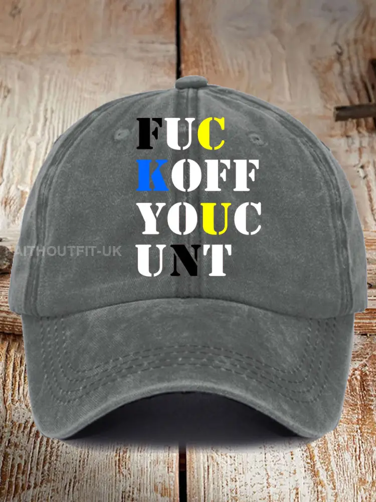 Unisex UK Music Lover Print Hat
