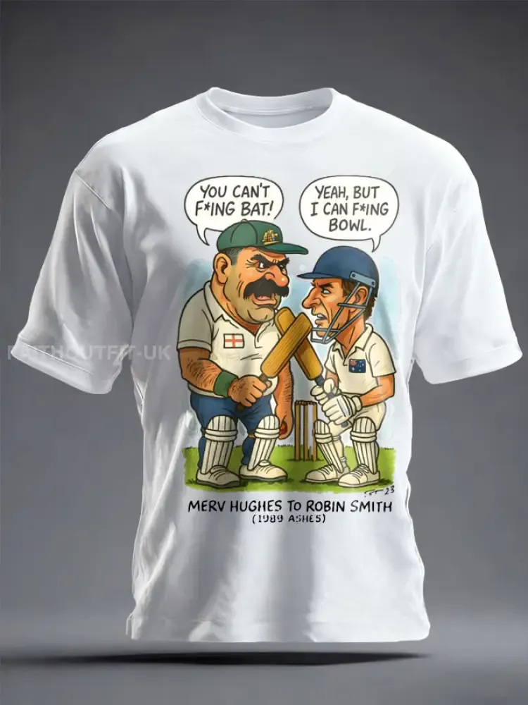 Unisex UK Cricket The Judge Legend Printed T-shirt