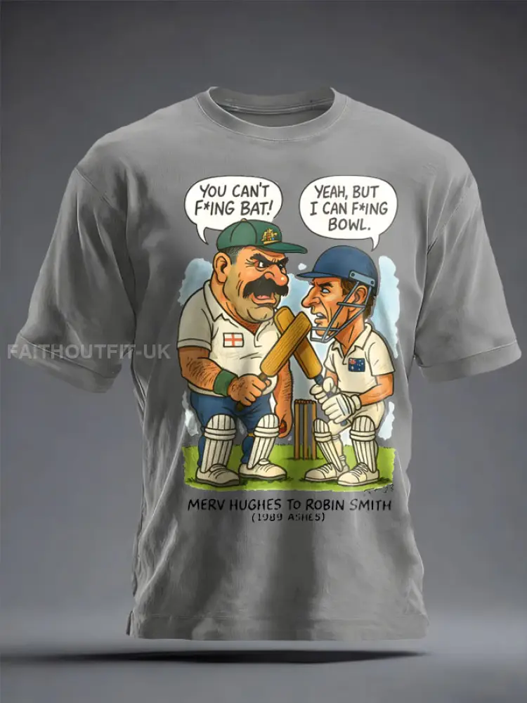 Unisex UK Cricket The Judge Legend Printed T-shirt
