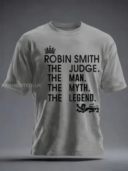 Unisex UK Cricket The Judge Legend Printed T-shirt