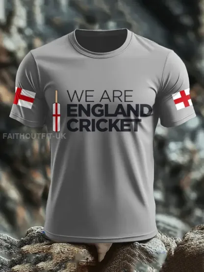 Men’s UK Cricket Printed T-shirt