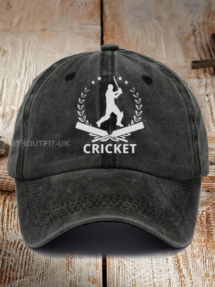 Unisex UK Cricket Printed Hat