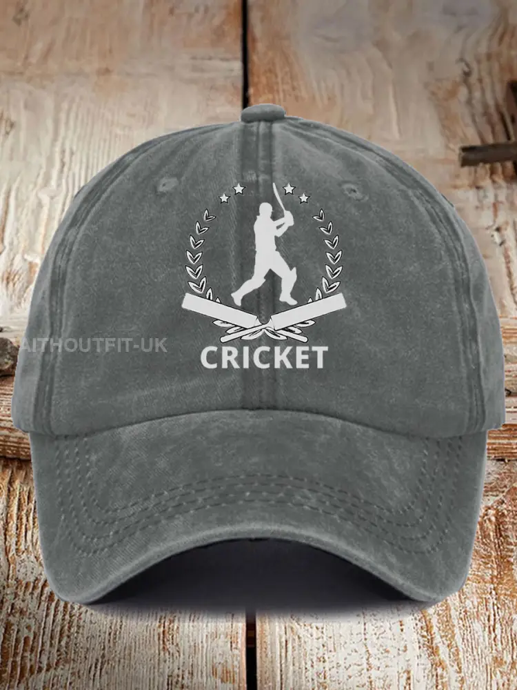 Unisex UK Cricket Printed Hat