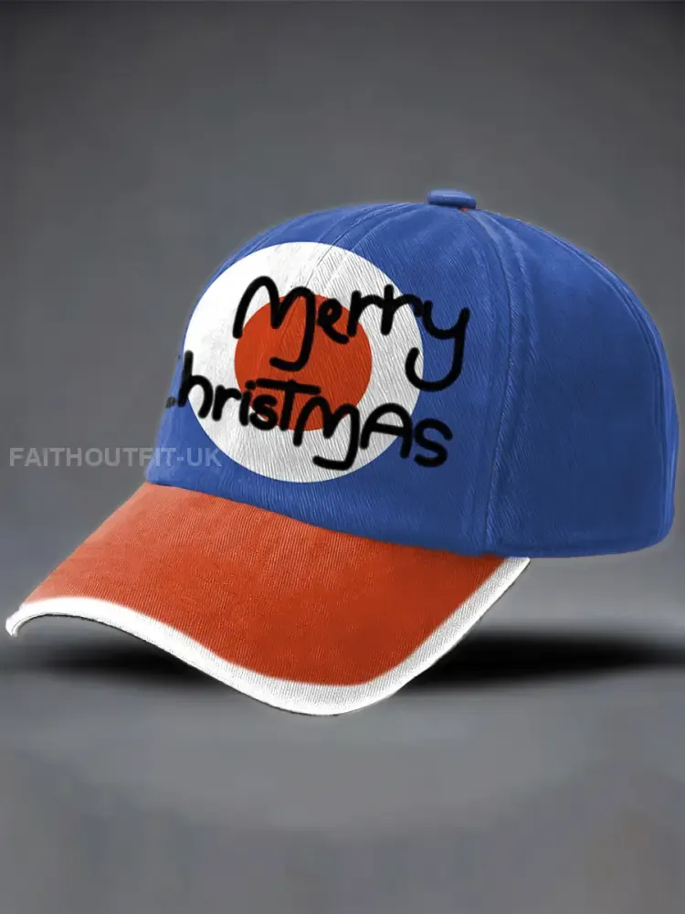 Unisex UK Mods Music Lover Christmas Printed Hat - As picture · ONE