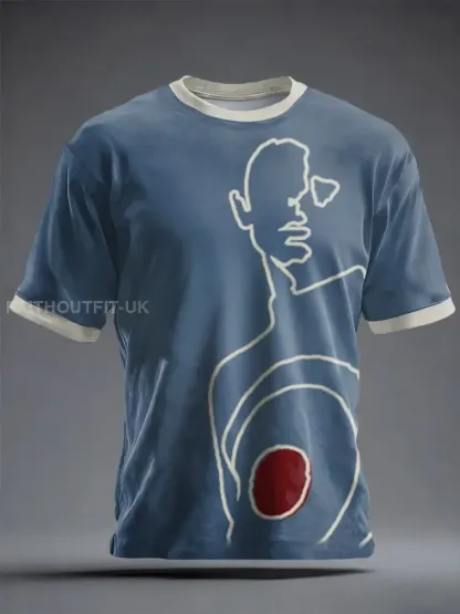 Unisex UK Mod Music Lover Printed T-shirt