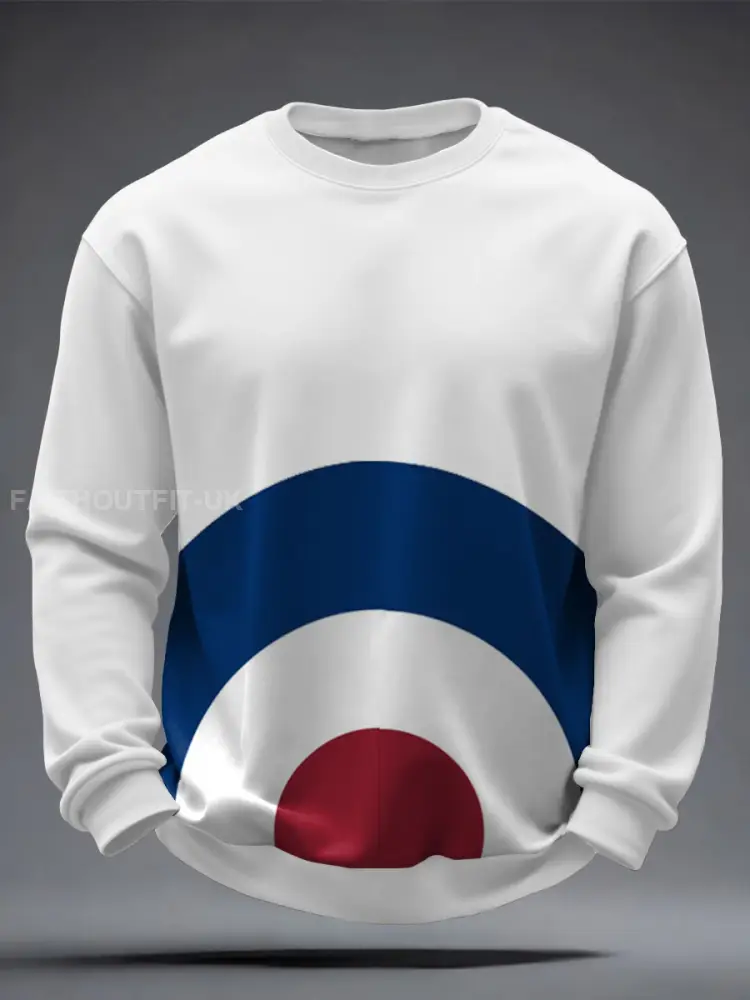 Men’s UK Mods Music Lover Printed Sweatshirt