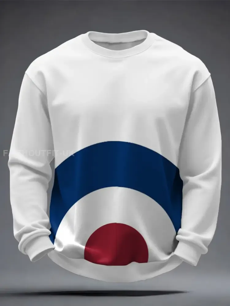 Men’s UK Mods Music Lover Printed Sweatshirt