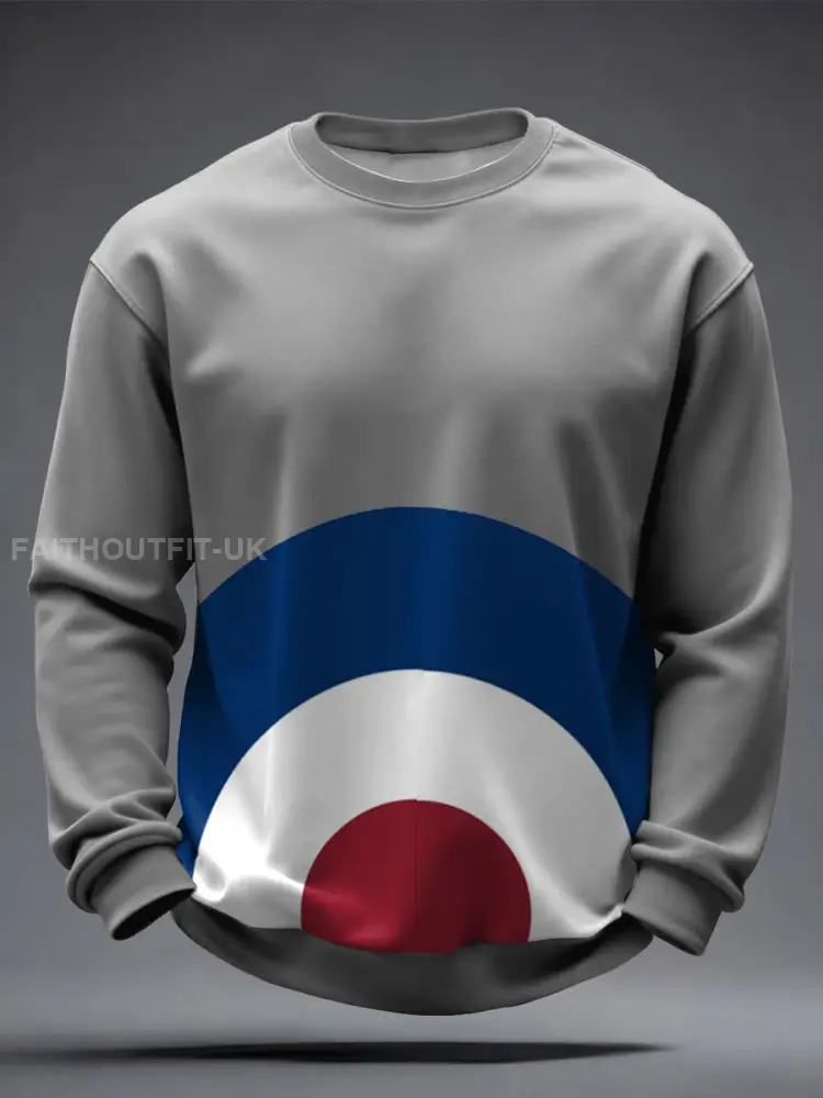 Men’s UK Mods Music Lover Printed Sweatshirt