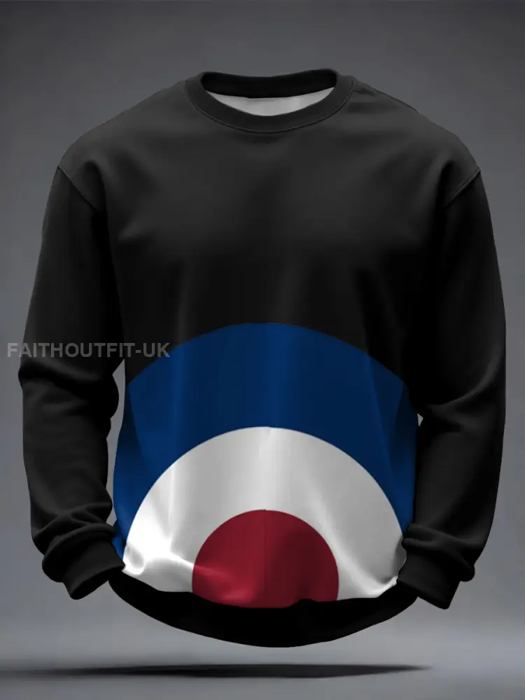 Men’s UK Mods Music Lover Printed Sweatshirt