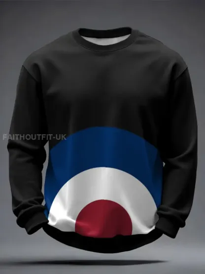 Men’s UK Mods Music Lover Printed Sweatshirt