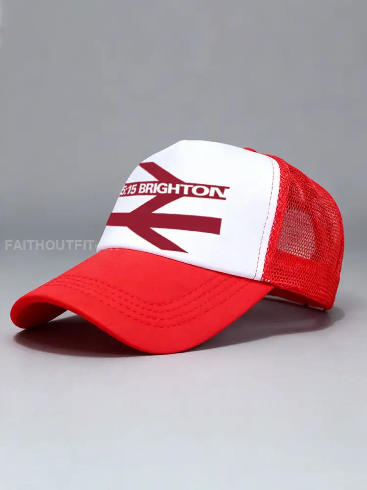Unisex UK Mod Music Lover Printed Hat - Red · ONE
