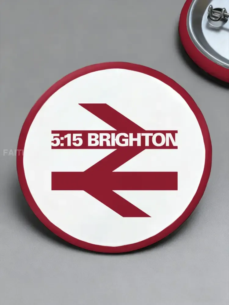 UK Mods Music Lover Printed Pins - White · ONE