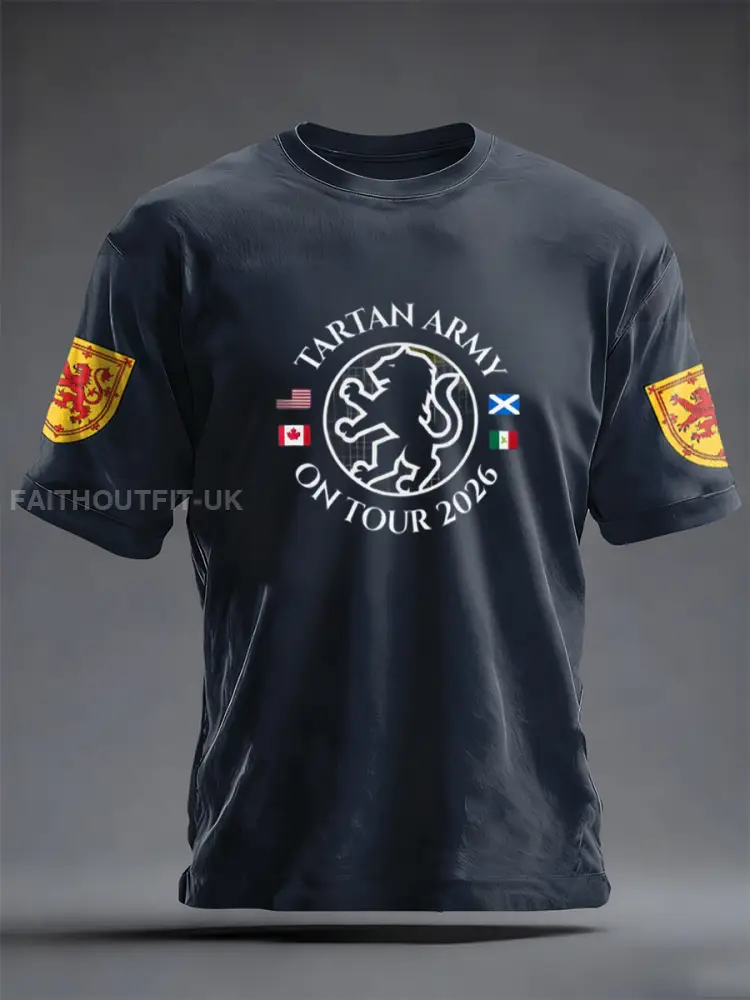 Unisex Casual 2026 England Football Team Scotland Casual Polo Shirt