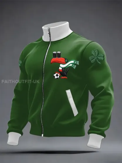 Unisex Ireland Football Lover 2026 Printed Coat