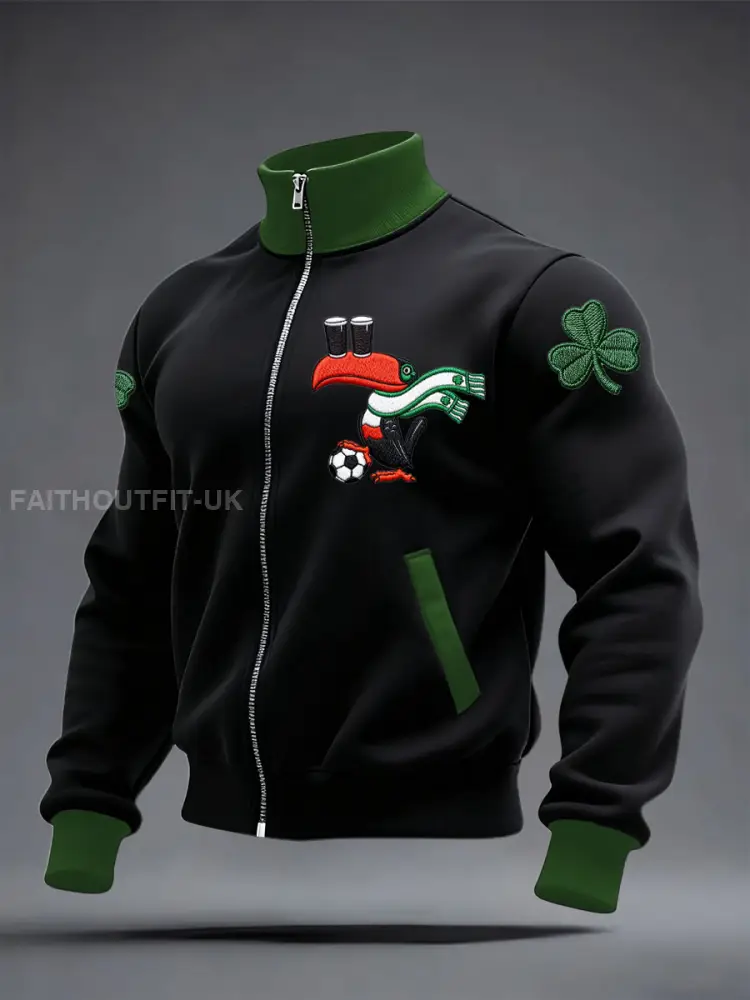 Unisex Ireland Football Lover 2026 Printed Coat