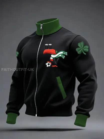 Unisex Ireland Football Lover 2026 Printed Coat
