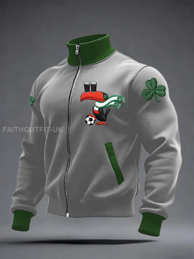 Unisex Ireland Football Lover 2026 Printed Coat