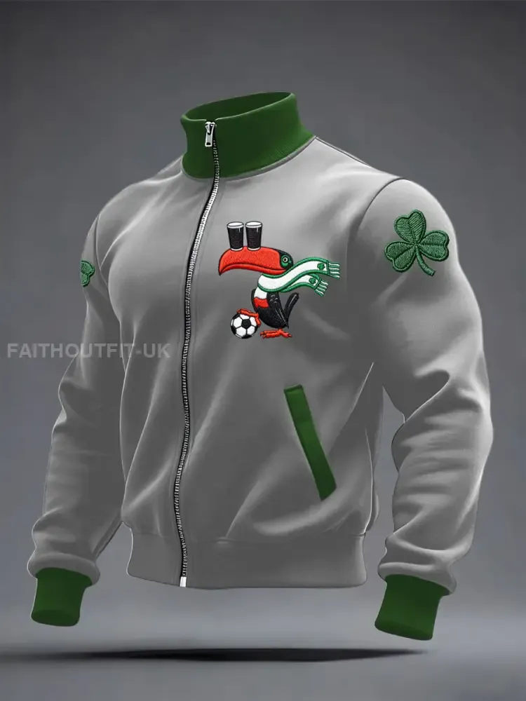 Unisex Ireland Football Lover 2026 Printed Coat
