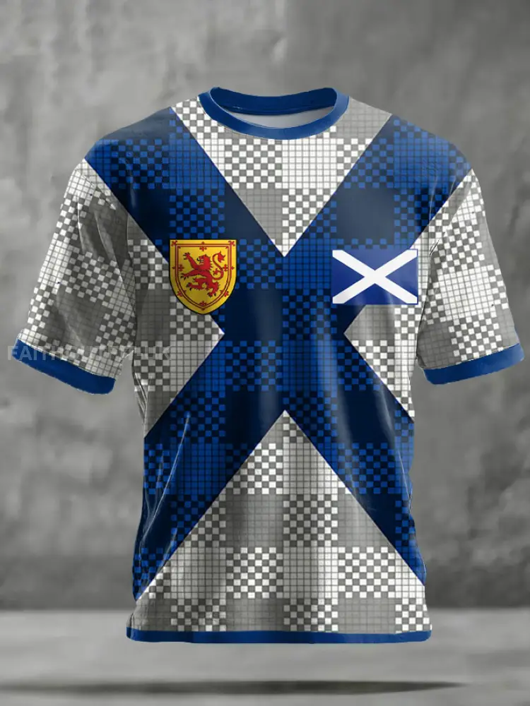 Unisex Scotland We’ll Be Coming 2026 Football Lover Printed T-shirt