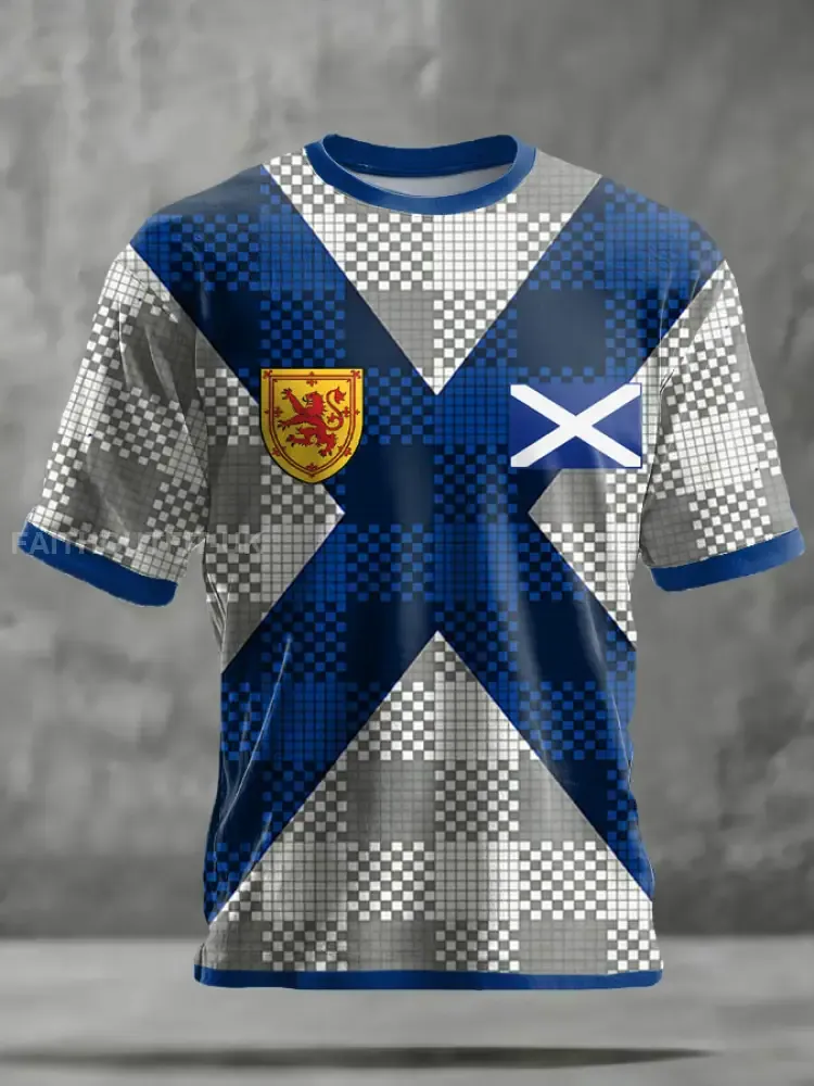 Unisex Scotland We’ll Be Coming 2026 Football Lover Printed T-shirt