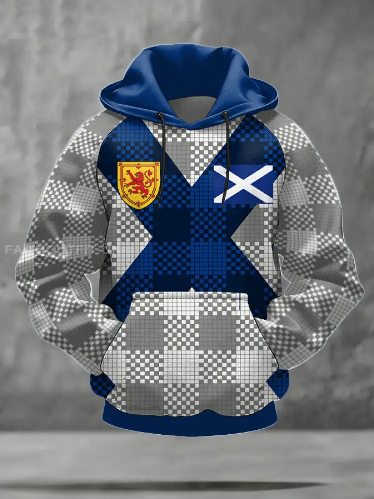 Unisex Scotland We’ll Be Coming 2026 Football Lover Printed Hoodie