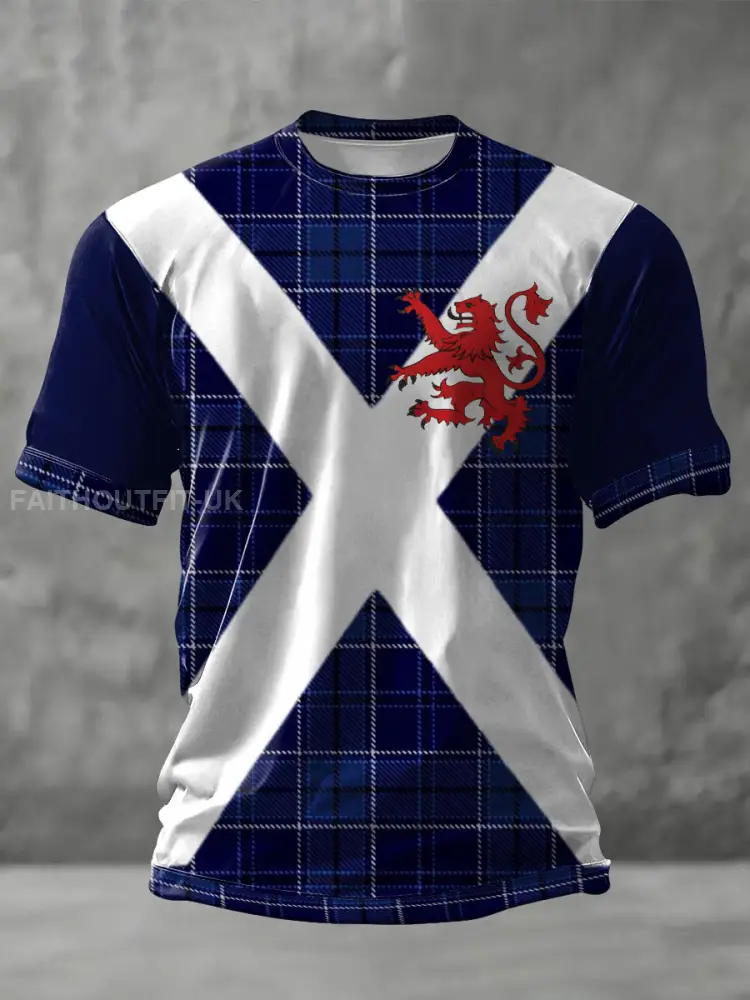 Unisex Scotland We’ll Be Coming 2026 Football Lover Printed T-shirt