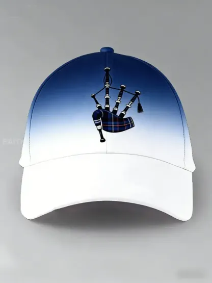 Unisex UK Football Lover Scotland Print Hat - As picture · ONE
