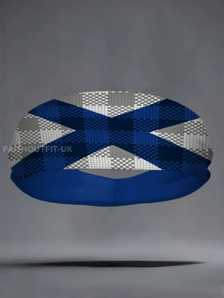 Scotland Football Lover Printed Sports Headband - As picture · ONE