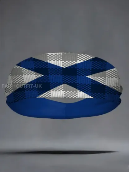 Scotland Football Lover Printed Sports Headband - As picture · ONE